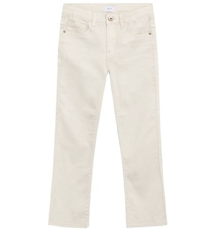 Grønt Jeans - Flare - Ecru