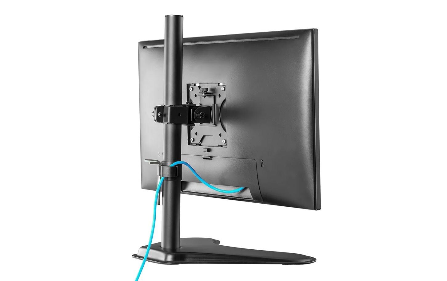 Monitor-Standfuss FPMA-D550SBLACK bis 8 kg – SchwarzFull-Motion Tischständer für 10-32