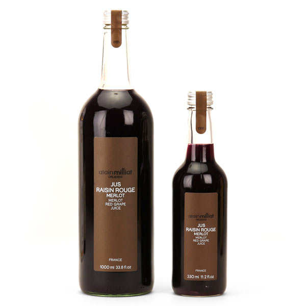 Jus de Raisin Rouge Merlot - Alain Milliat