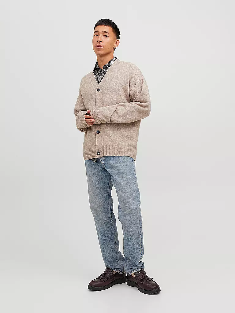 JACK & JONES Jeans Relaxed Fit JJICHRIS hellblau