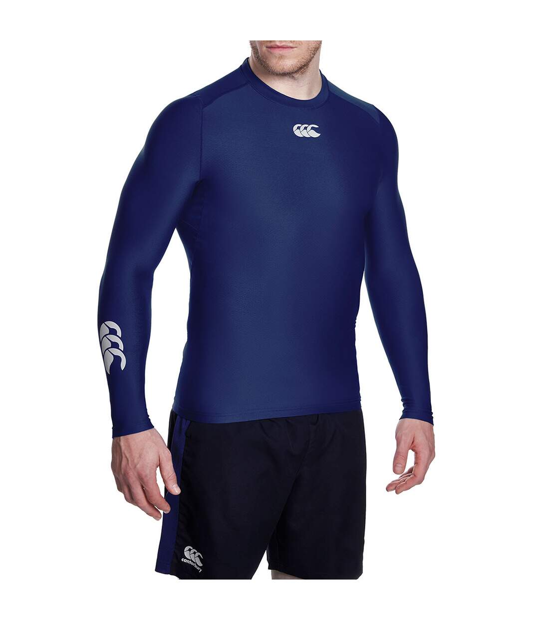 Canterbury - Sous-pull thermique à manches longues - Homme (Bleu marine) - UTPC2842