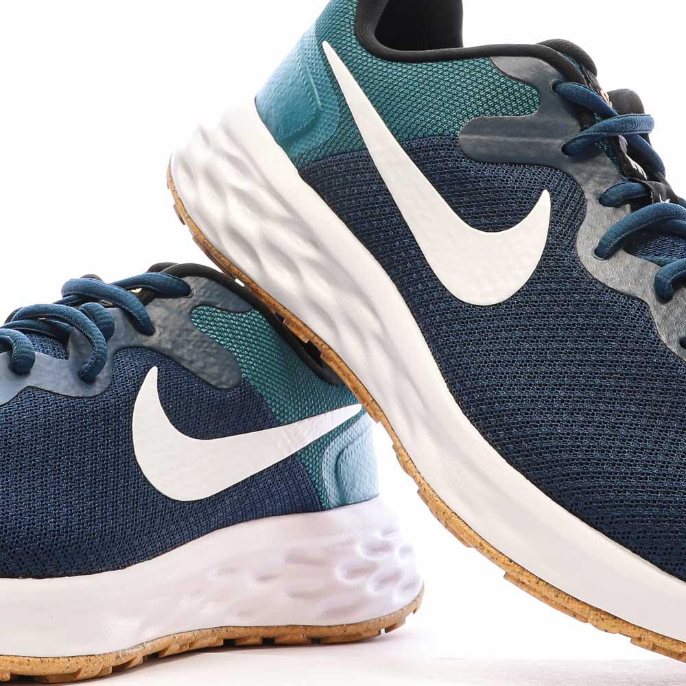 Nike Chaussures de Running Bleues Homme Nike Revolution 6 NN
