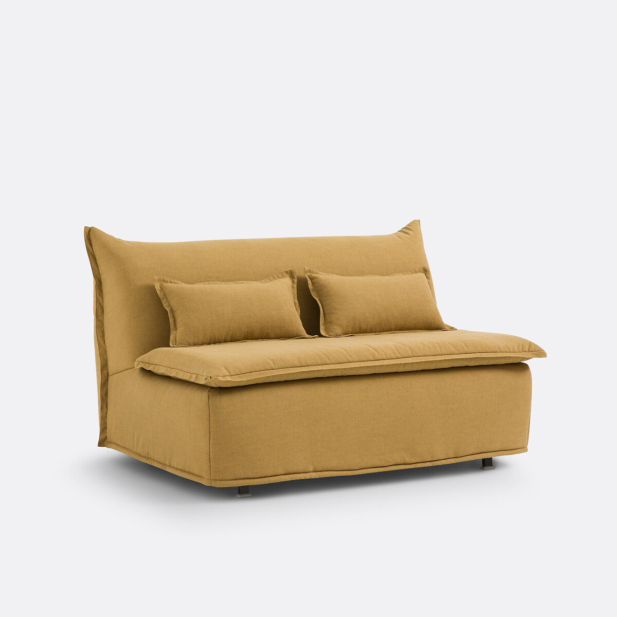 LA REDOUTE INTERIEURS<br>Sofá BZ em mistura de poliéster, espuma 10 cm, Olona