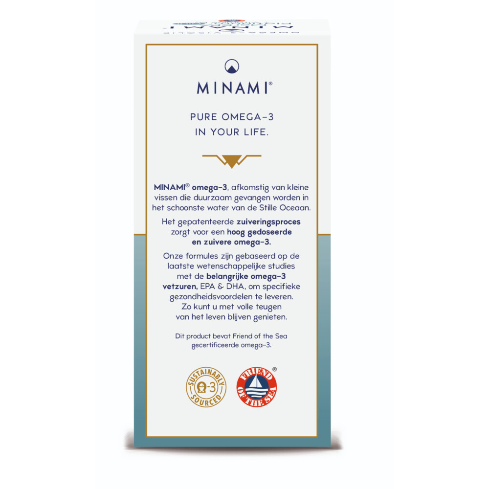 Minami MorEPA Platinum Mini + Vitamine D390 softgels