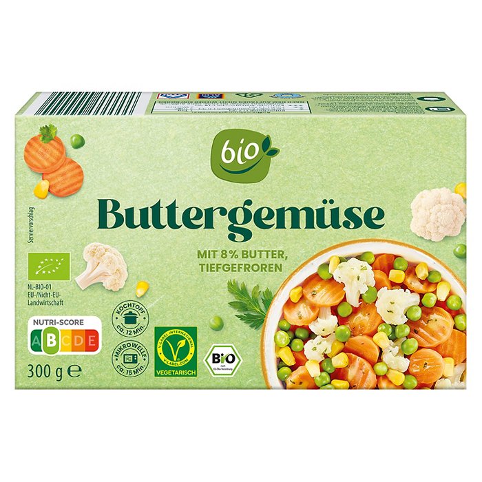 BIO Bio-Buttergemüse 300 g