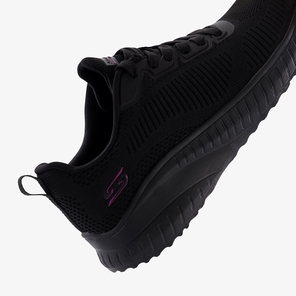 Zwarte Skechers Bobs Squad Chaos dames sneakers