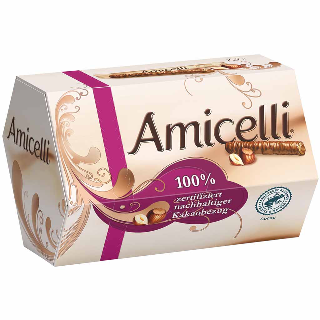 Amicelli Waffelröllchen 200g MHD:18.2.25