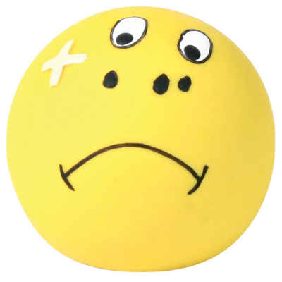 Trixie Smileys Hundespielzeug aus Latex mit Quietscher