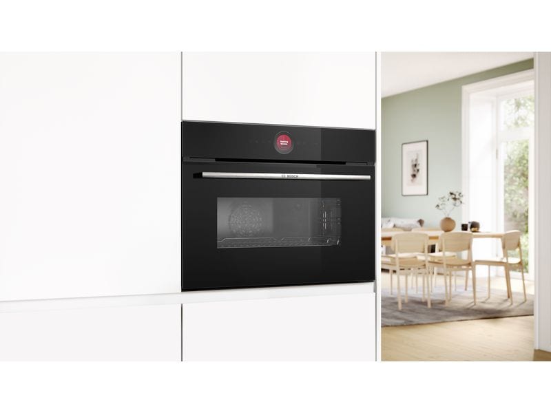 Bosch Einbaubackofen mit Mikrowelle CMG7241B1 Schwarz Mikrowelle