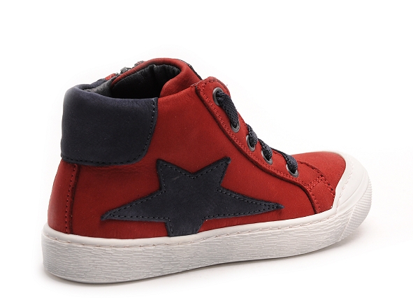 Freesby boots bottine enfant 439 rouge