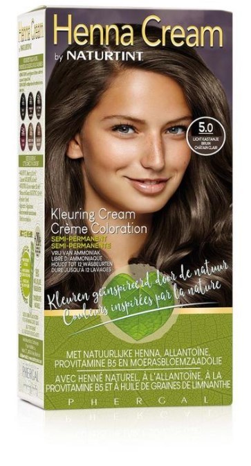 Naturtint Henna Cream 5.00 Licht Kastanjebruin 110ml