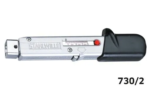 STAHLWILLE 730/2 QUICK, Bjælke momentnøgle, Nm, Mekanisk, 4%, 179 mm, 315 g