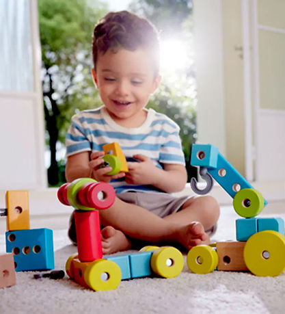 Hape Bauklötze - Holz - 44 Teile