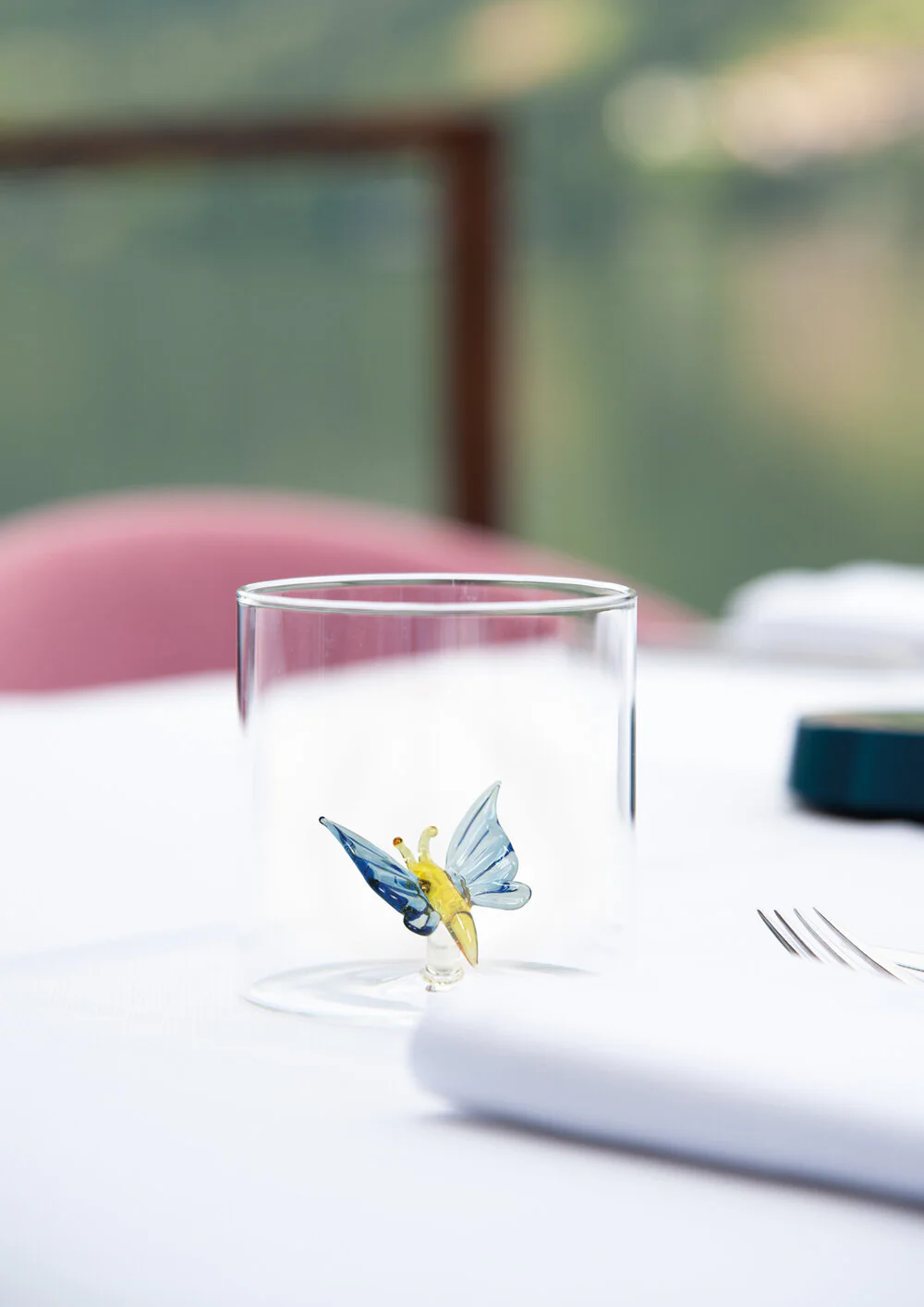 WD lifestyle  Borosilicate Glas, Butterfly - 250 ml.