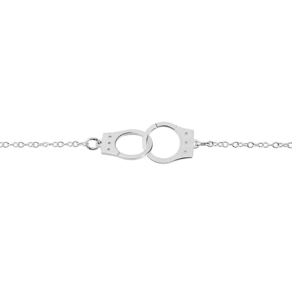Bracelet Kim Argent Blanc