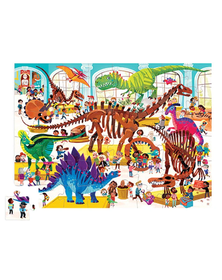 Puzzle DAY AT THE MUSEUM - DINOSAUR 48-teilig