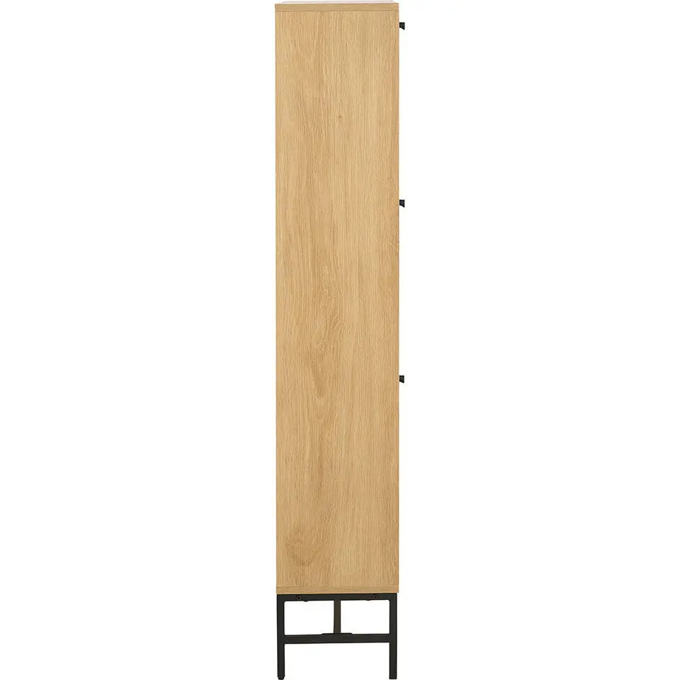 Hioshop Dylan schoenenkast 3 lades natuur