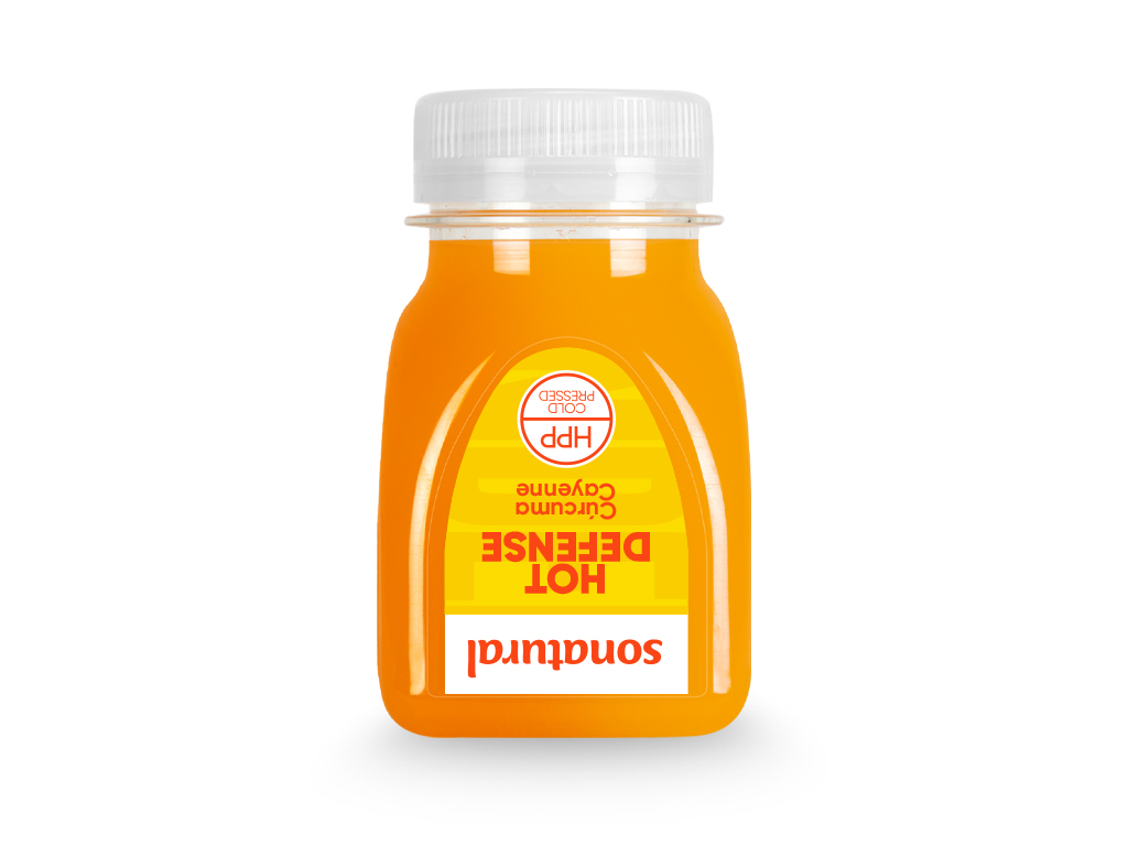SUMO SONATURAL SHOT TURMÉRICO E CAYENNE 125ML