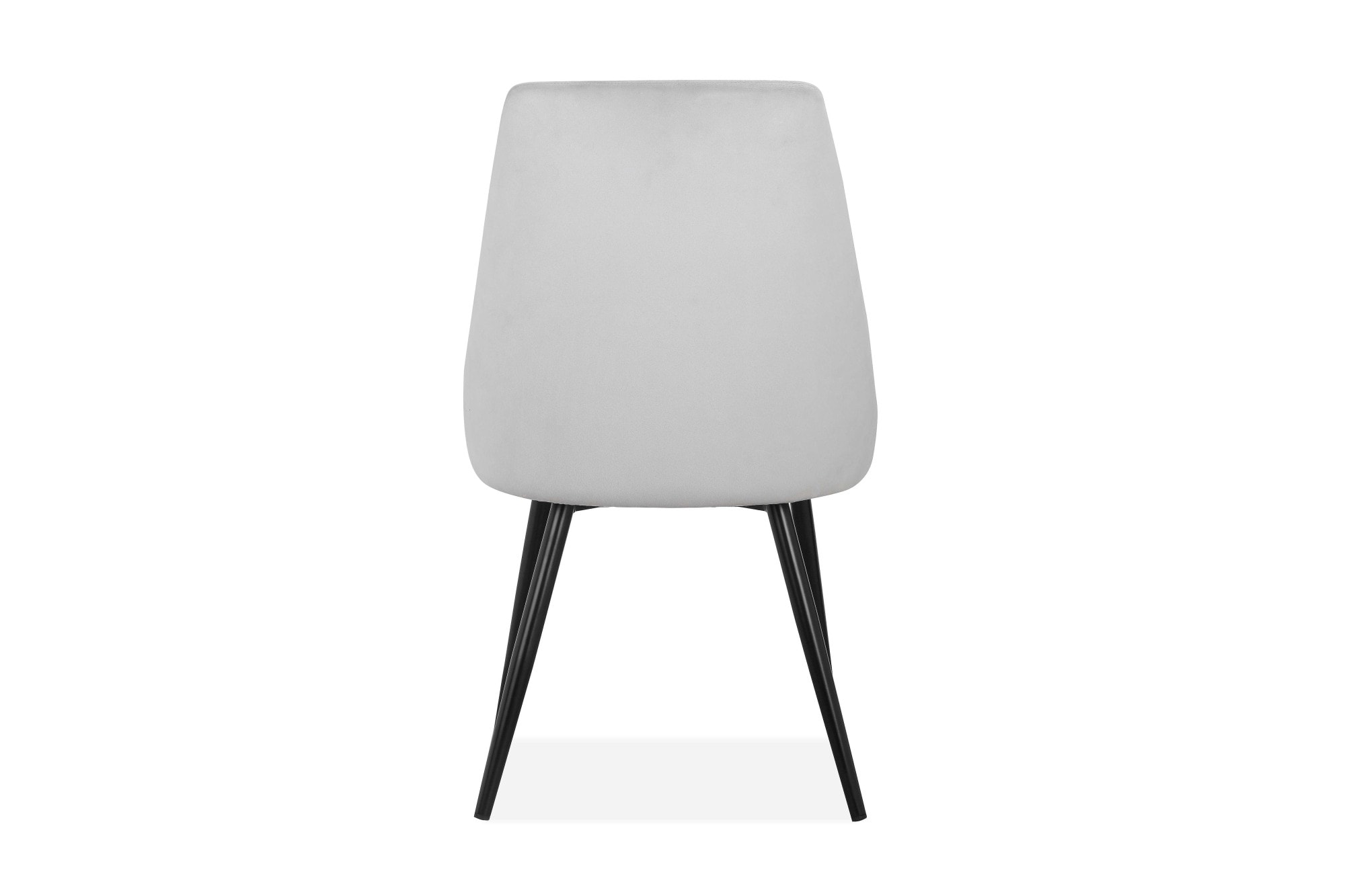 INOSIGN Essgruppe »Danny-Malio« Set, Set 100 cm, 5 Stk. tlg. Glastisch 100x100 cm mit 4 Stühlen (Veloursstoff), Gestell aus Metall