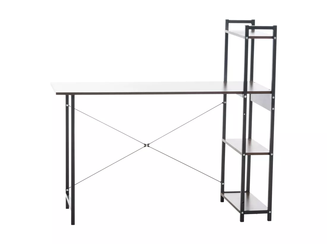 table de bureau - Bois - Noyer - 120cm Poe