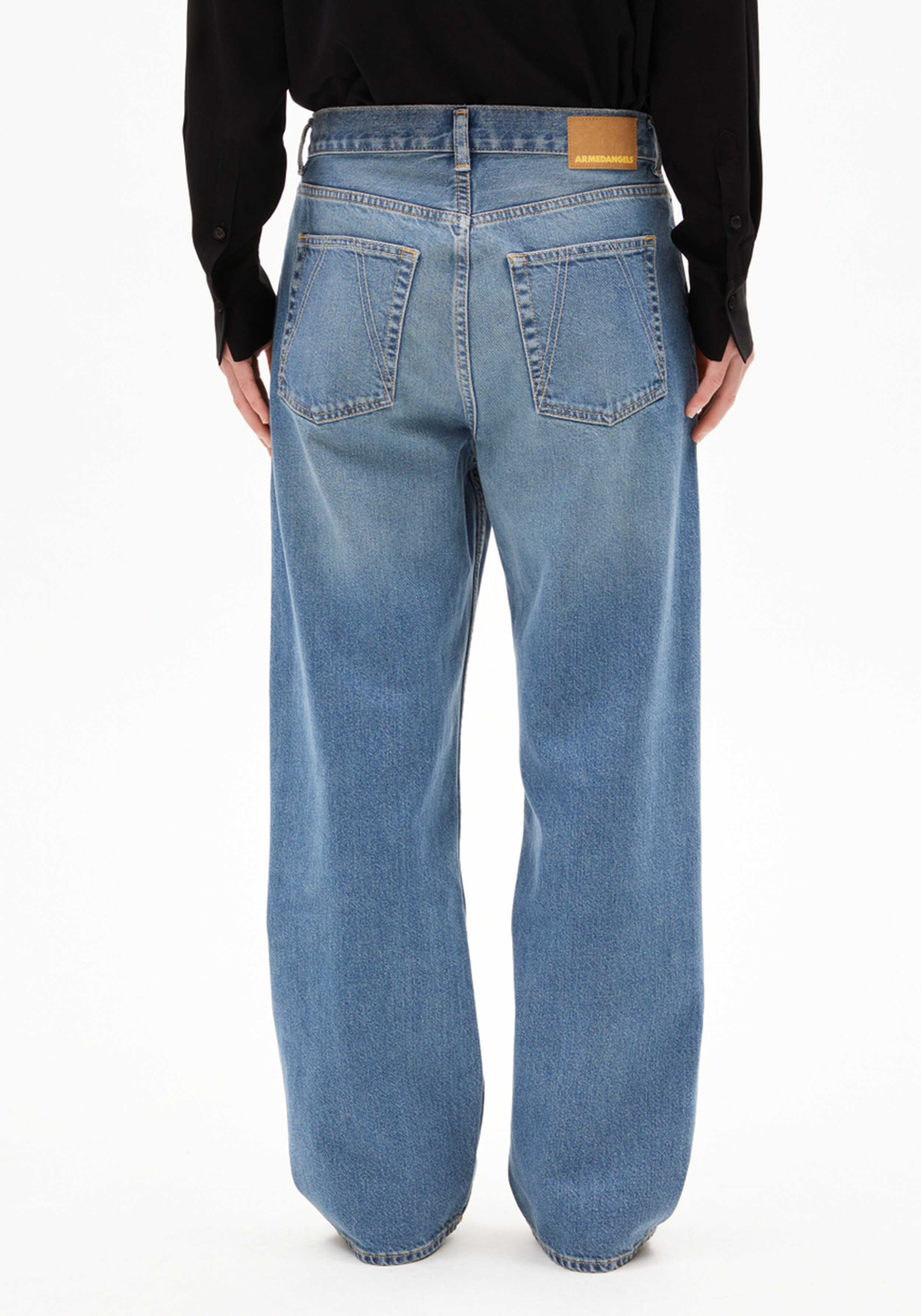 Armedangels Damen-Jeans Haayi Celestial