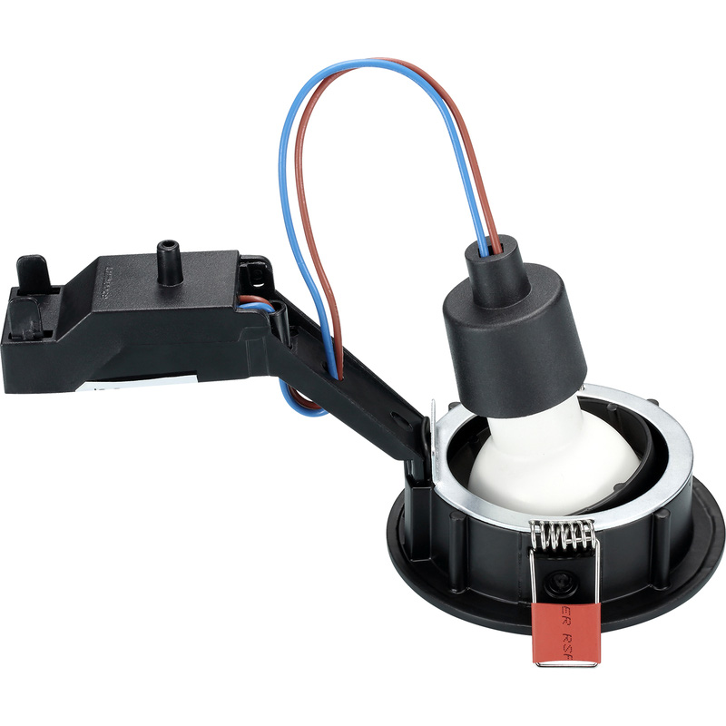 Lumiance Inset Trend 75 inbouwspot kantelbaar Zwart