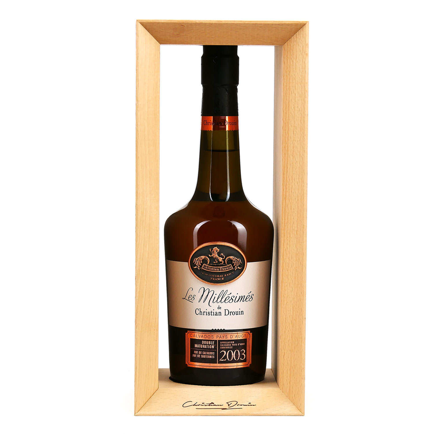 Calvados Christian Drouin 2003 - Pays d'Auge - 42%