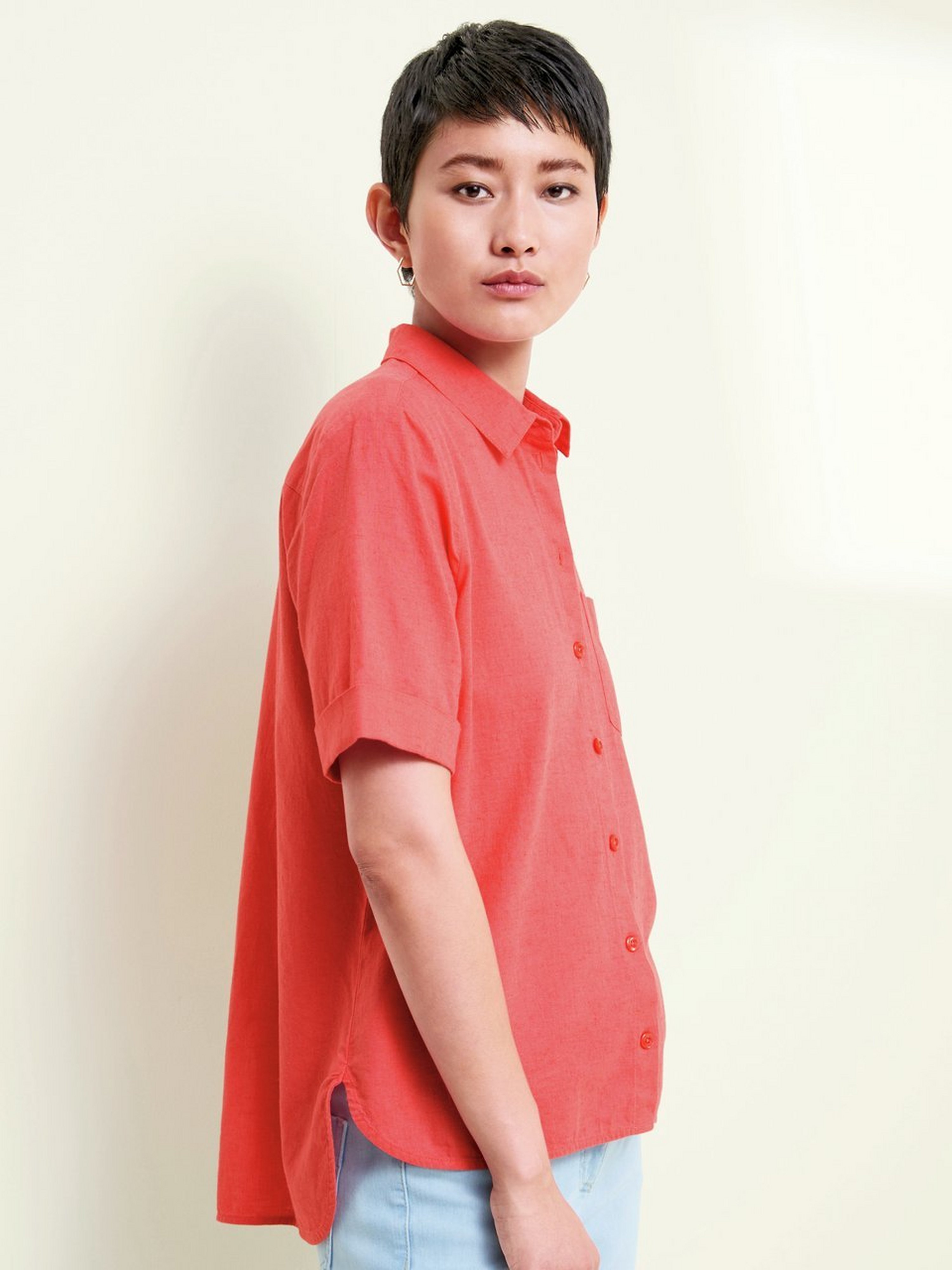 Bluse mit 1/2-Arm