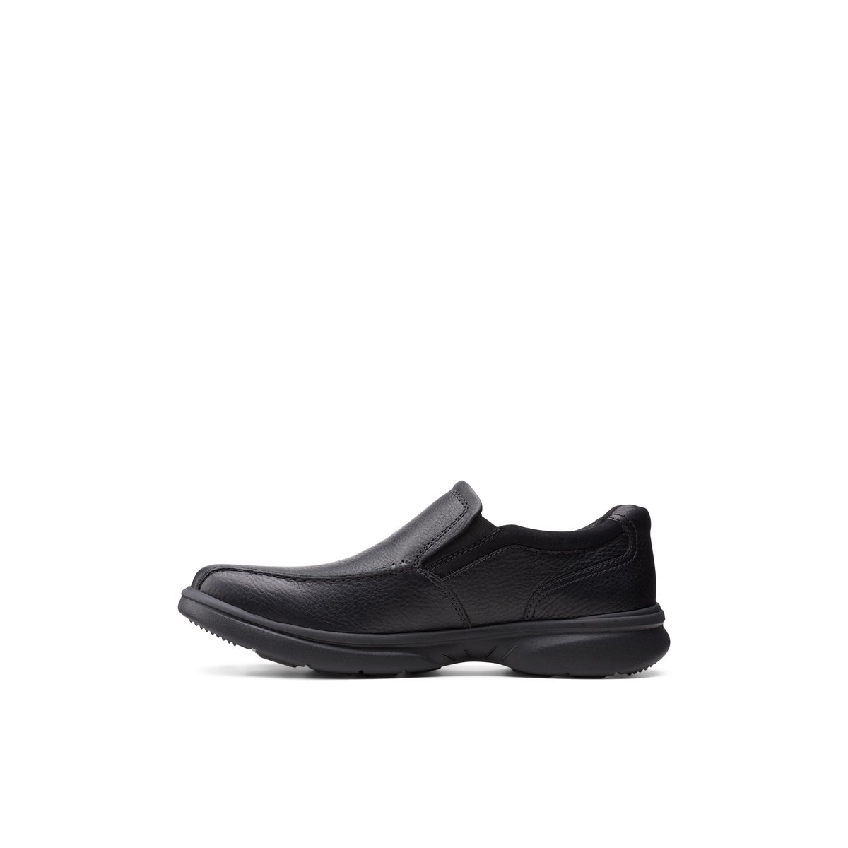 CLARKS-Bradley st-w-Chaussures décontractées - Talon plat - Noir