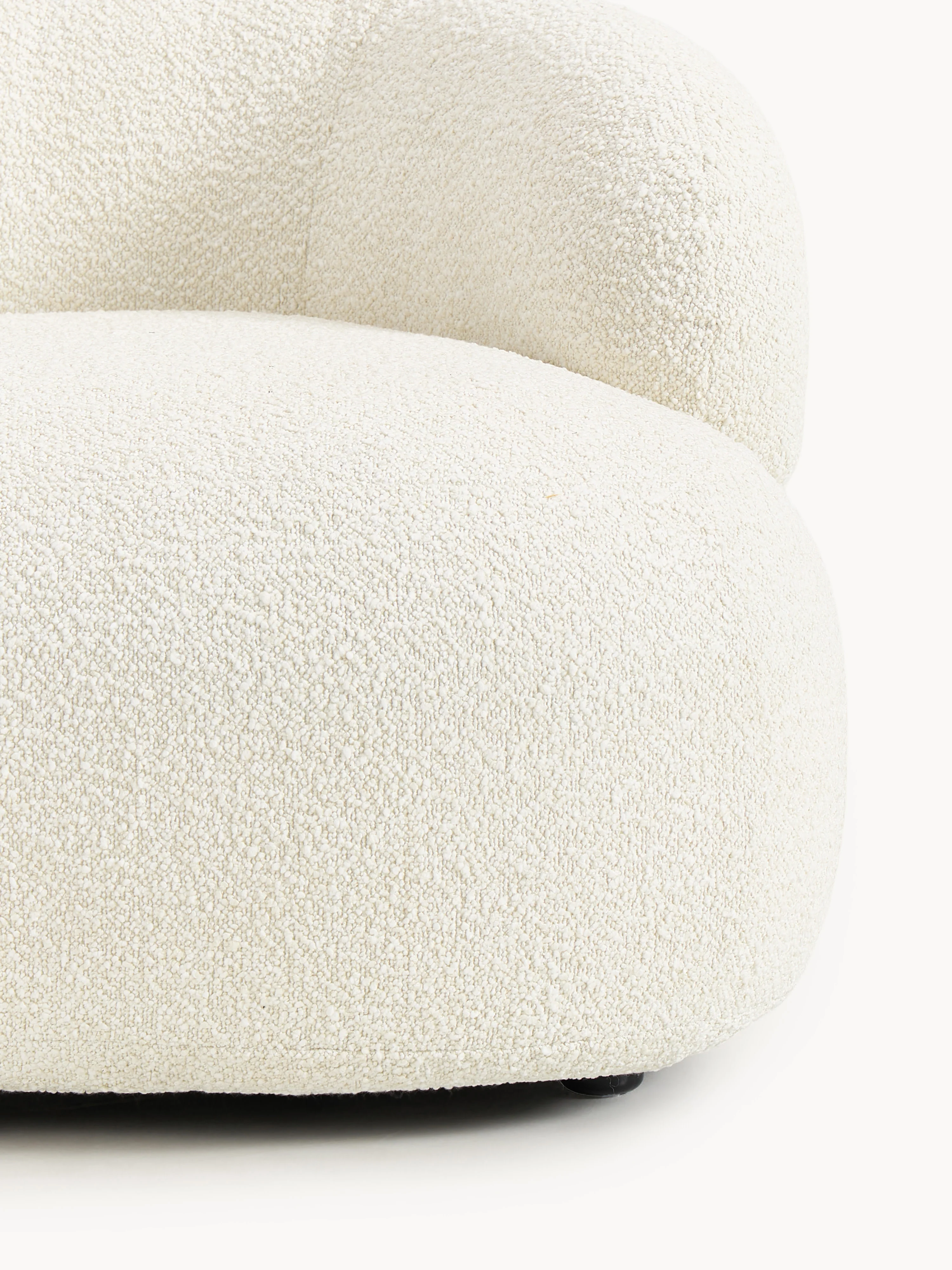 Bouclé loungefauteuil Alba