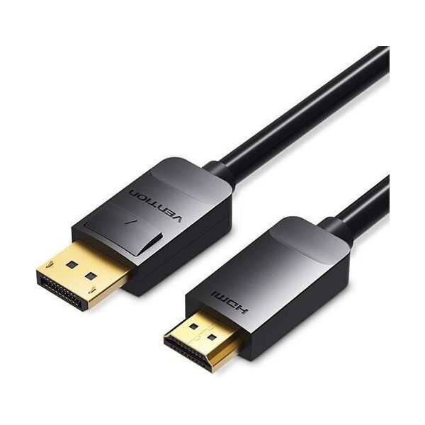Vention HADBG Cabo Conversor DisplayPort para HDMI 4K Preto 1.5m