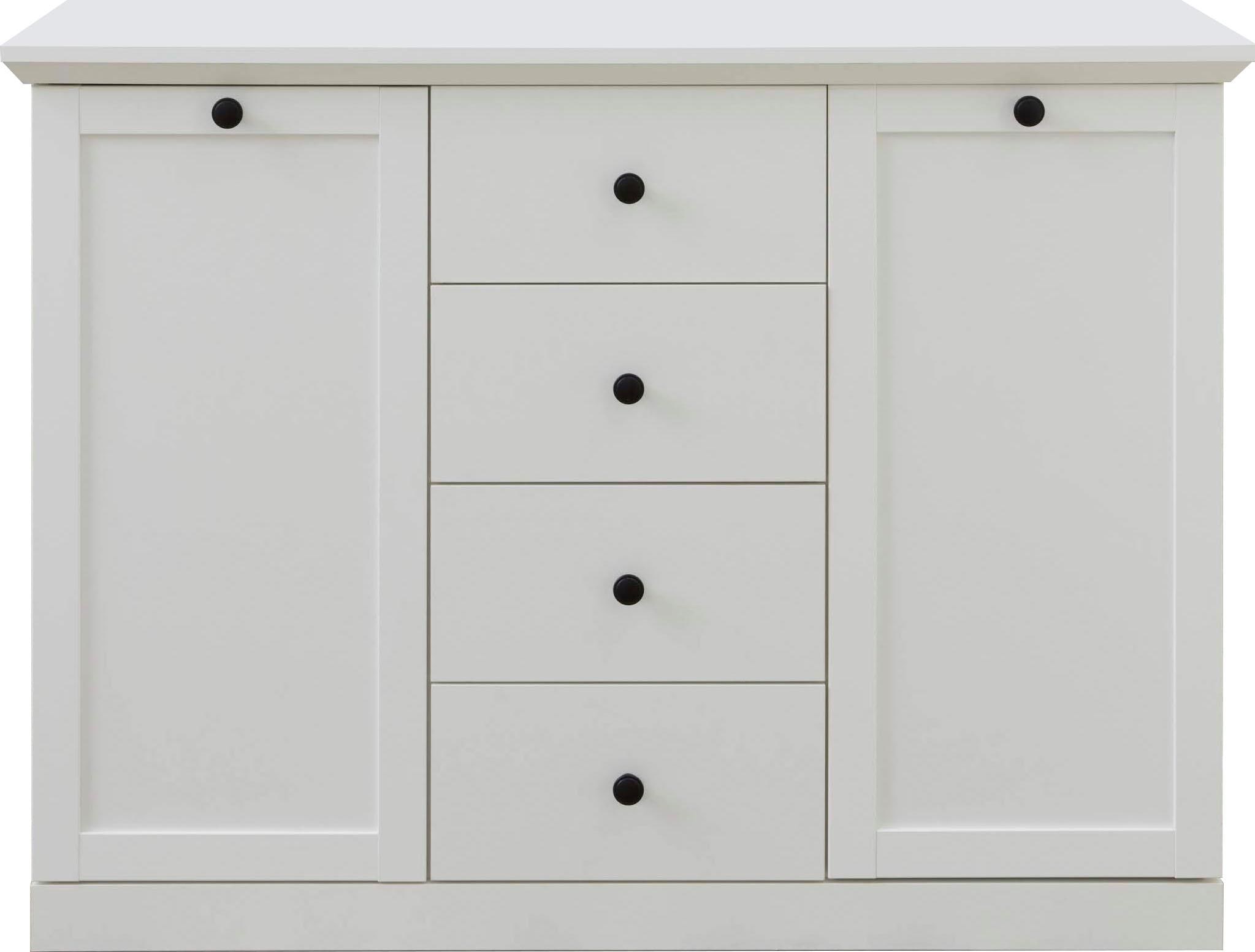 Home affaire Sideboard »Örebro« Kommode, zeitloser Landhausstil, mit Vollauszug