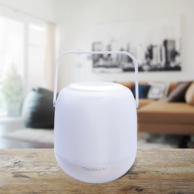 Decotech Farverig Luminøs Bærbar Højtaler