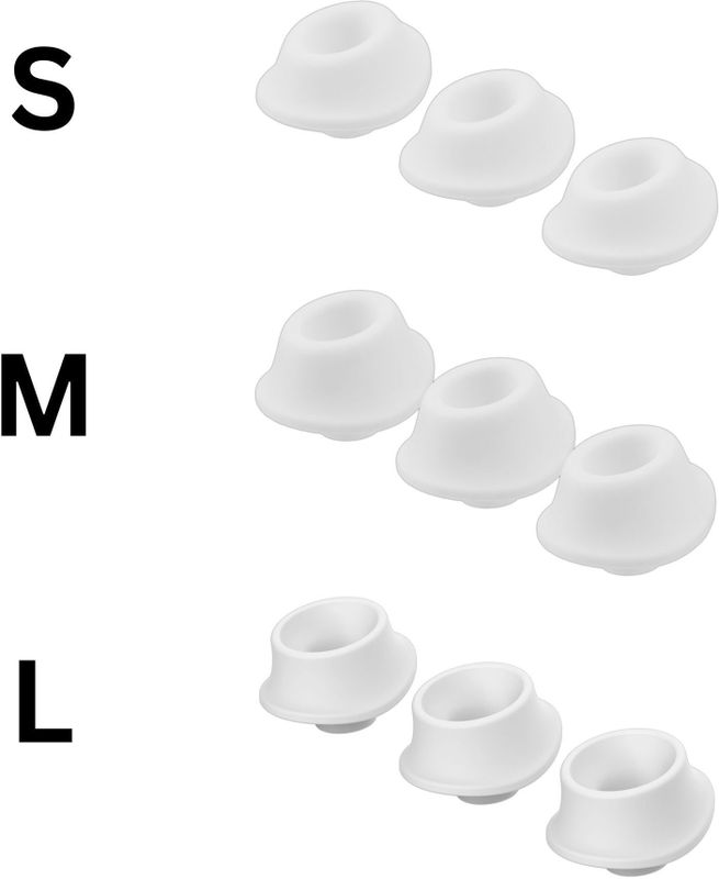 Womanizer Premium Eco - Opzetkapjes - 3x - Maat S, M of L