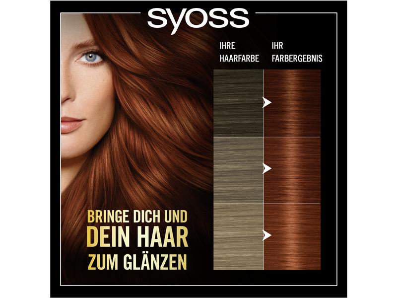 Syoss oleo intense Haarcoloration Oleo Intense 5-77 Glänzen Dauerhafte Haarfarbe mit pflegenden Ölen