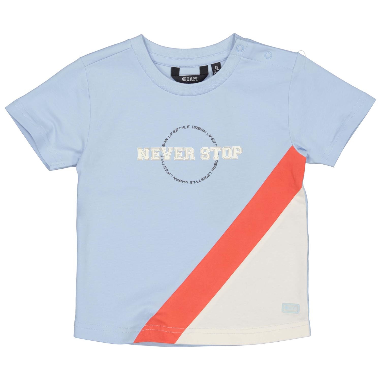 Quapi peuter T-shirt korte mouwen meerkleurig multi