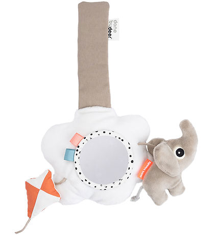 Done by Deer Kinderwagenanhänger - Spielplatz - Farbmix