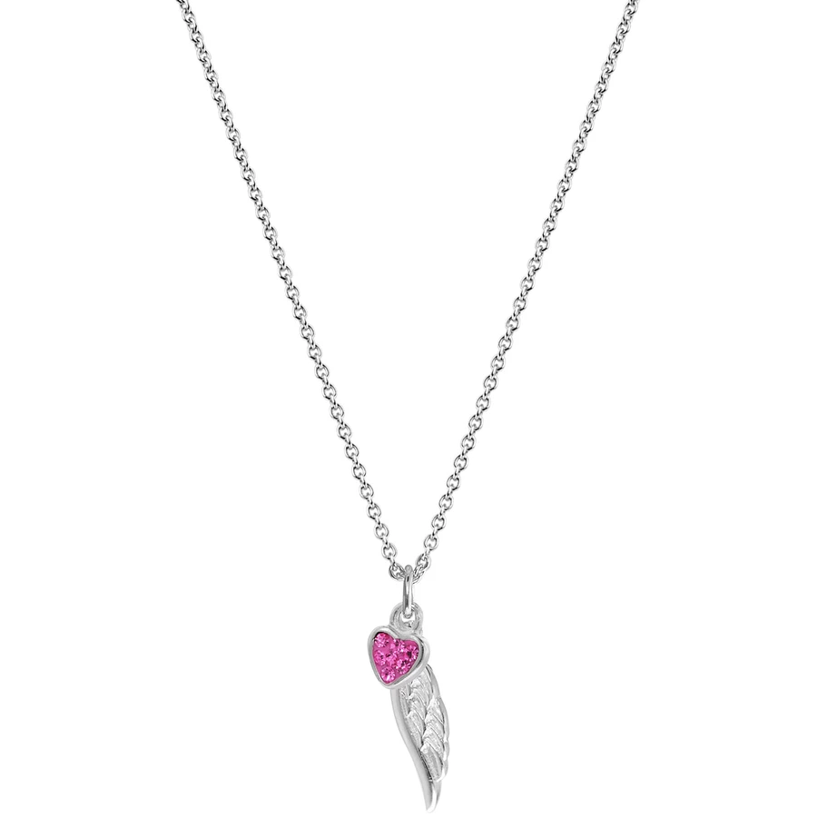 trendor Kinder-Halskette mit 2 Anhängern 925 Silber silver
