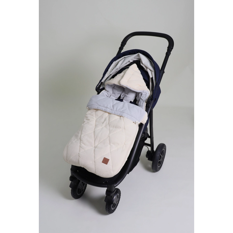 KAISER Sommer Fußsack vanille ice