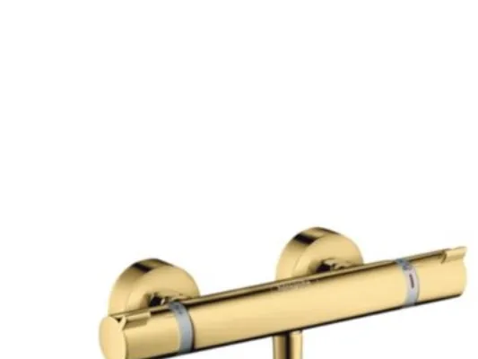 hansGrohe Ecostat Comfort brusetermostat, poleret guld-optik
