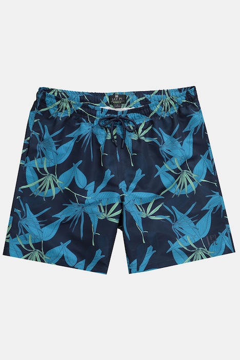 JAY-PI Badeshorts, Beachwear, Elastikbund, floraler Print, bis 8 XL