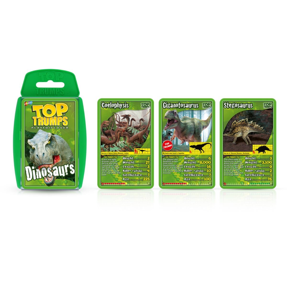 DINOSAURS TOP TRUMPS 2021
