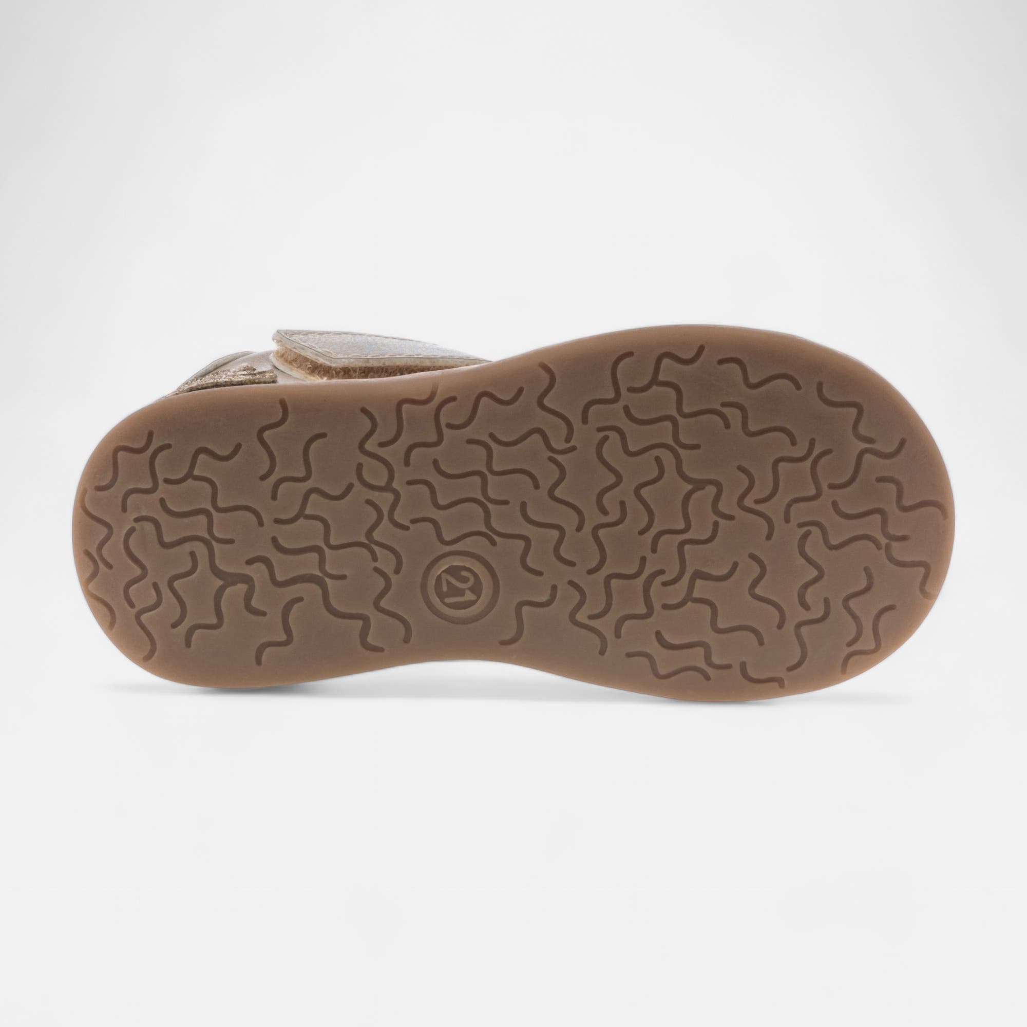 Nu-pieds Bébé fille or
