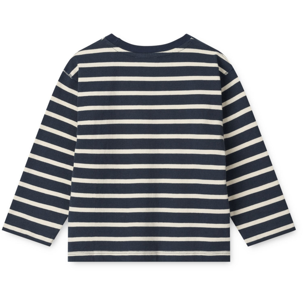 Køb LIEWOOD Stripe Classic Navy / Creme De La Creme Tyler Stripe Bluse