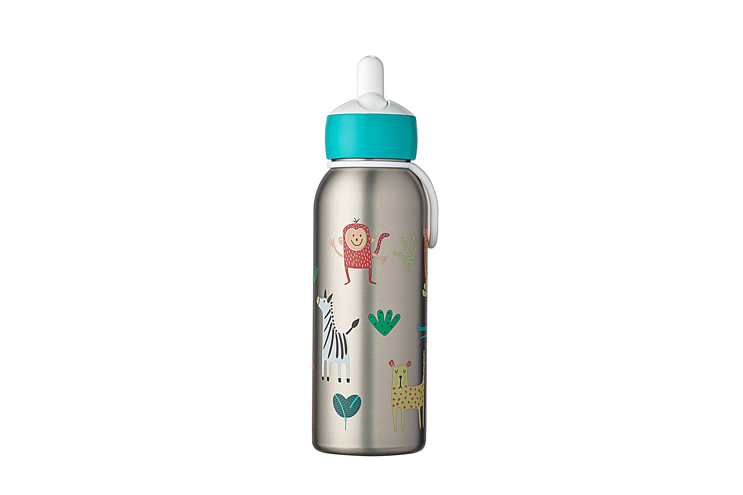Mepal Flip-Up Campus 350 ml isoleerfles - Animal Friends