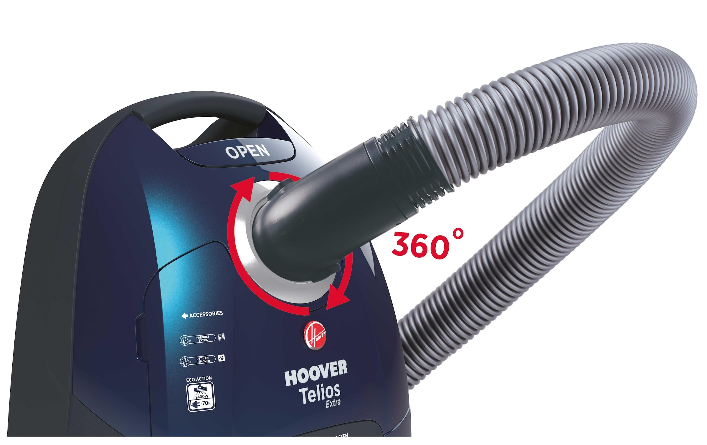 Hoover Bodenstaubsauger »Hoover Schlittenstaubsauger TX60PET 021« 450 W mit Beutel