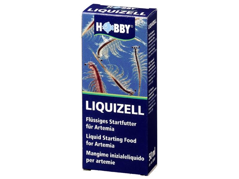 Hobby Aquaristik Ergänzungsfutter Liquizell, 50 ml Aufzuchtfutter für ausgebildete Nauplien