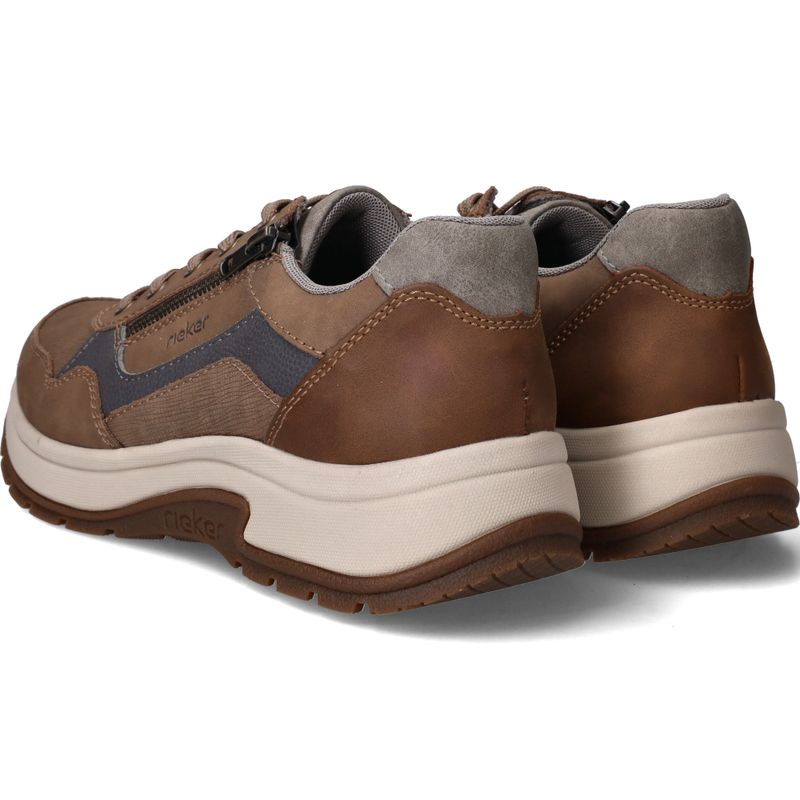 Rieker Sneakers Taupe Heren