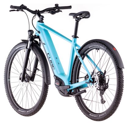 VTC Électrique Cube Nuride Hybrid Performance 625 Allroad Shimano Cues 9V 625 Wh 29'' Bleu Swimming Pool 2025