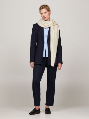 Lenço quadrado grande Essential Chic TH Monogram